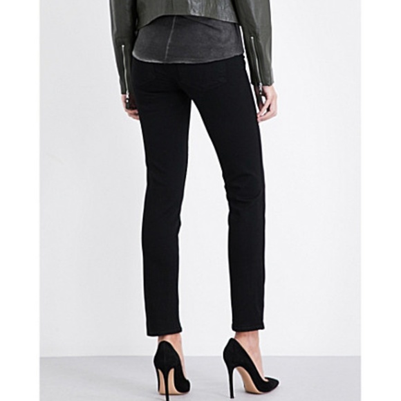 PAIGE Skyline Ankle Skinny Mid-Rise Jeans - Picture 3 of 6